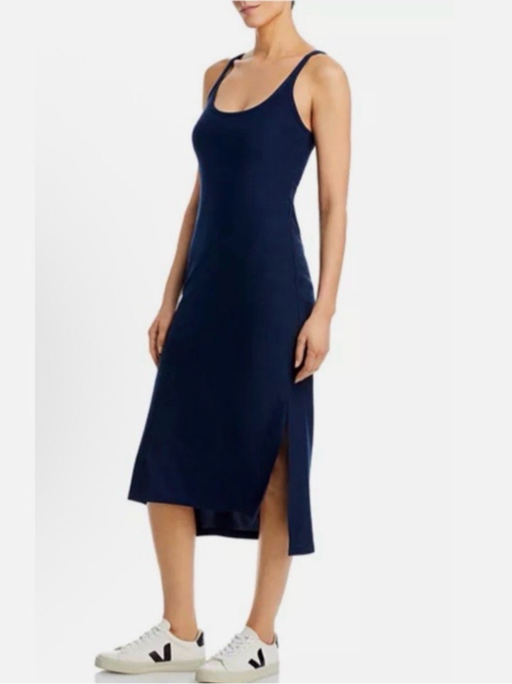 BEYOND YOGA featherweight resort MIDI dress
